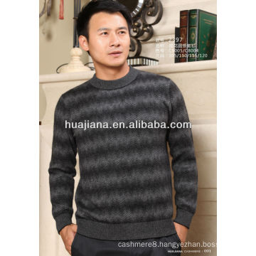 2015 winter anti-pilling cashmere sweater for man